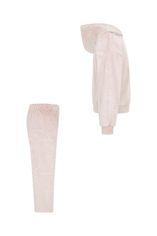 Sweat à capuche et pantalon en velours - Beige - Nike