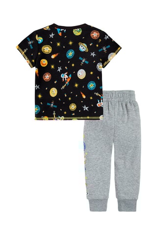 T-shirt et jogging - Noir et gris