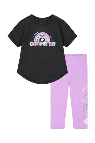 Ensemble - Noir et rose