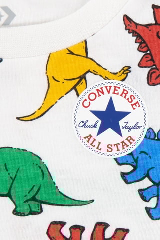 T-shirt et pantalon - Blanc et bleu marine