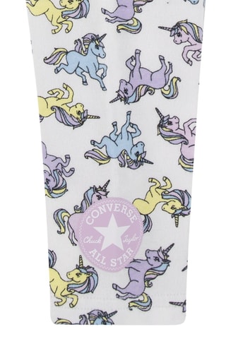 T-shirt et legging - Violet et écru