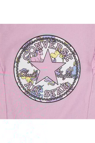 T-shirt et legging - Violet et écru