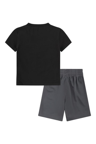 T-shirt et bermuda - Gris foncé