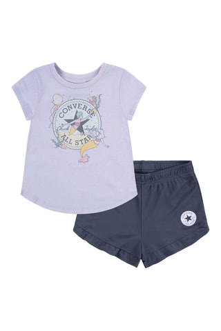 T-shirt et short - Bleu marine