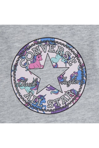 T-shirt et legging - Gris chiné et rose