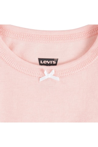 T-shirt et salopette tie and dye - Rose