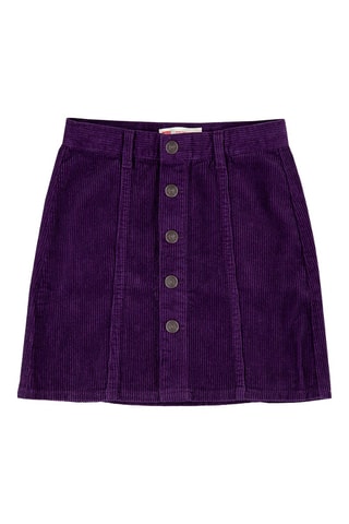 Jupe en velours côtelé - Violet