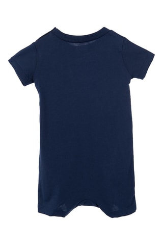 Grenouillère - Blanc et bleu