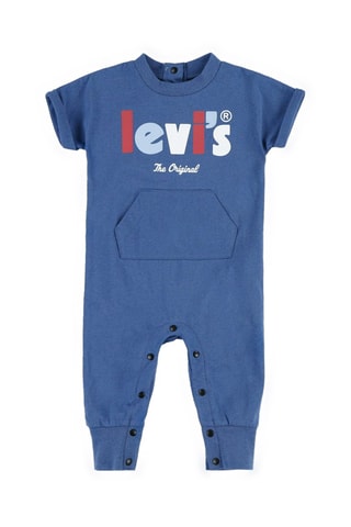 Grenouillère - Blanc, rouge et bleu