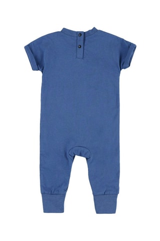 Grenouillère - Blanc, rouge et bleu