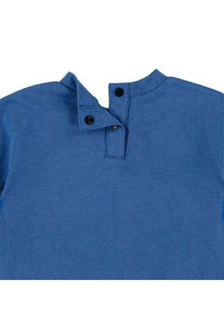 Grenouillère - Blanc, rouge et bleu