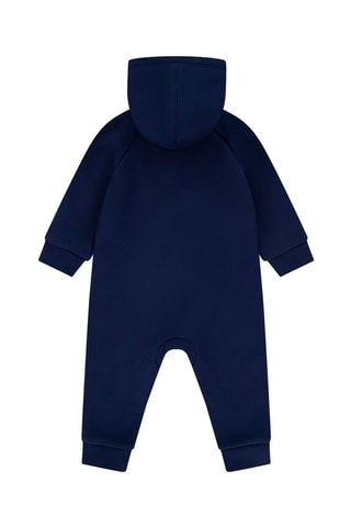 Grenouillère à capuche - Nike - Bleu et marron