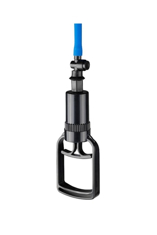 Pompe à pénis transparente avec poignée - 262 g