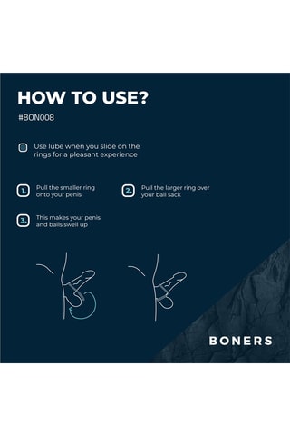 Anneau pénien vibrant - Gris