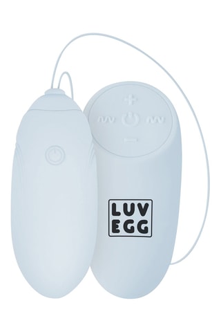 Œuf vibrant télécommandé - Bleu - 6,5 cm