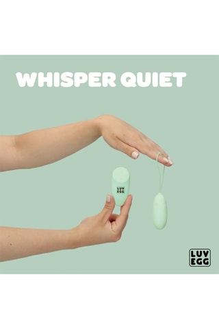 Œuf vibrant télécommandé - Vert - 6,5 cm