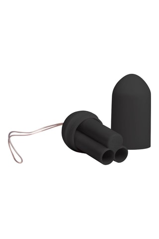 Œuf vibrant télécommandé - Noir - 6 cm