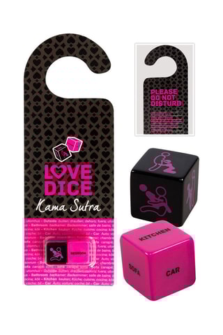 Dés de l'amour Kama Sutra - 2 pièces