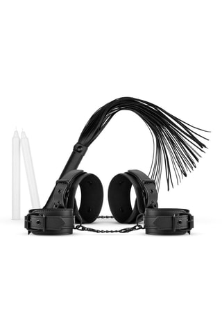 Ensemble de bondage fétichiste 5 pièces - Noir