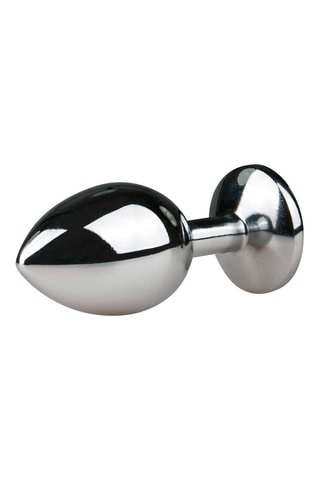 Plug anal - Argenté - 7 cm