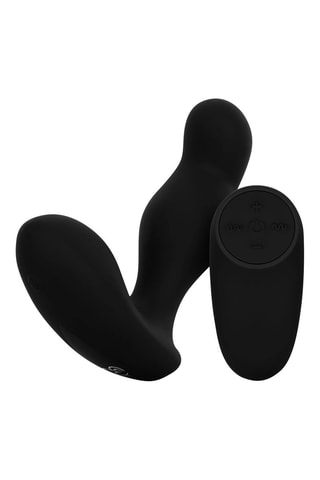 Plug anal télécommandé - Noir - 7 cm