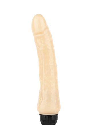 Vibromasseur réaliste Jelly Vibe - Nude - 19 cm
