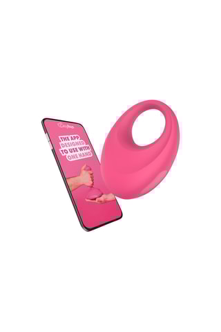 Anneau pénien vibrant - Rose