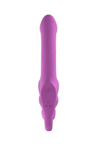 Plug Strapless Strap-On - Violet