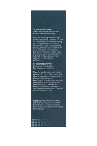 Spray retardateur orgasme Boners - 15 ml