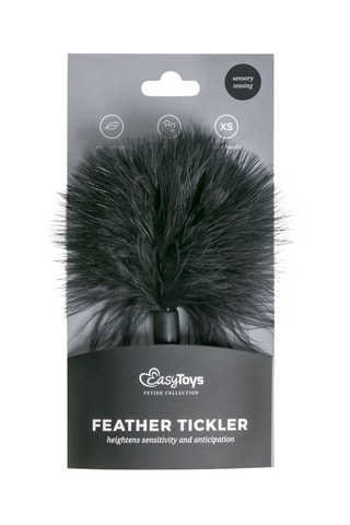 Plumeau à chatouille - Noir