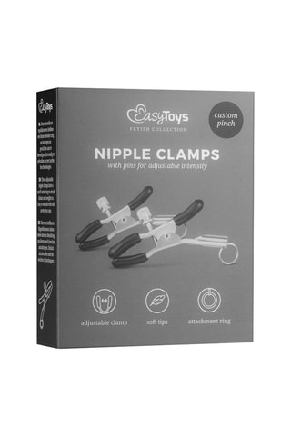 Pinces-tétons - Argenté