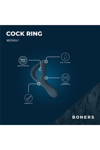 Anneau pénien - Bleu foncé