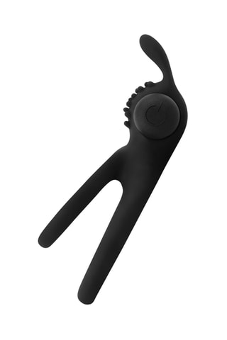 Cockring vibrant avec oreilles de lapin