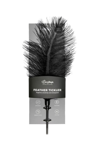 Plumeau à chatouille - Noir