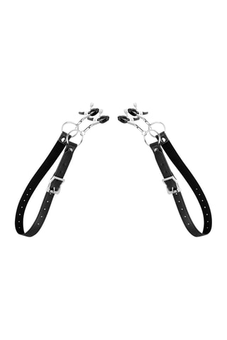 Ecarteur de lèvres vaginales Spread Labia - Noir - 50 cm