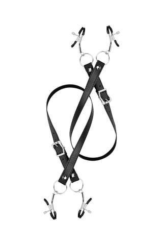 Ecarteur de lèvres vaginales Spread Labia - Noir - 50 cm