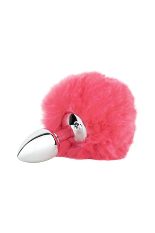 Plug queue de renard - Rose