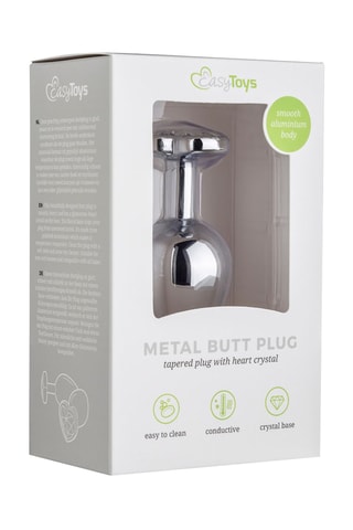 Plug anal - Argenté