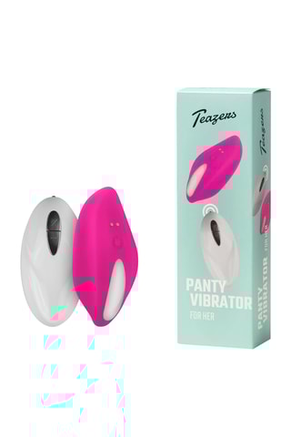 Vibromasseur clitoridien Panty Pleasure Teazers - Rose