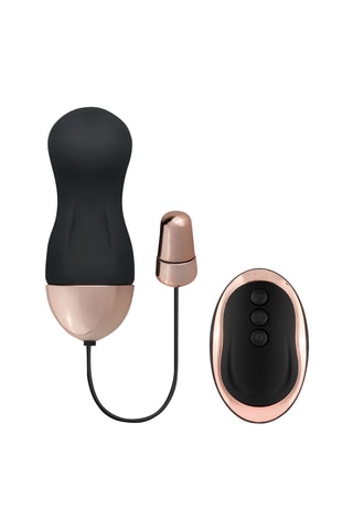 Œuf vibrant avec télécommande Teazers - Noir