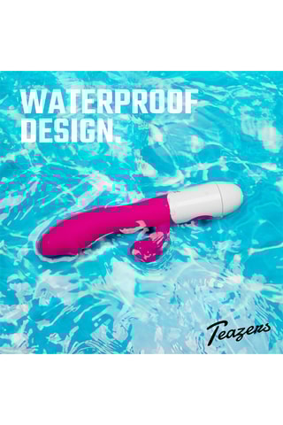 Vibromasseur rabbit Teazers - Violet - 10 cm