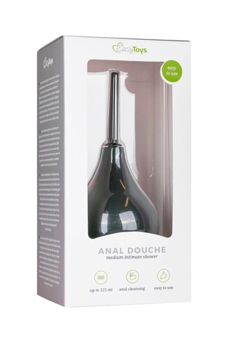 Douche anale Easytoys Medium - Bleu foncé