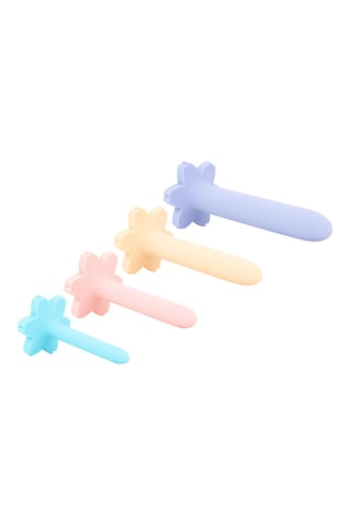 4 dilatateurs vaginaux Teazers - Bleu et rose