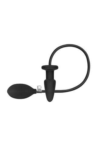Plug anal gonflable - Noir