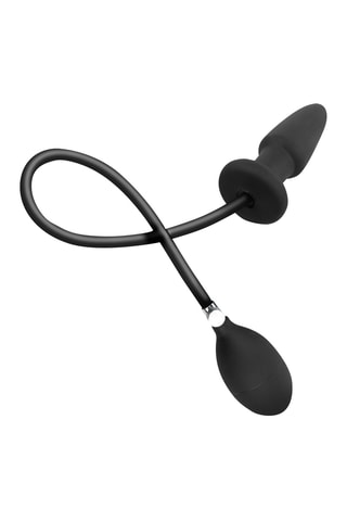 Plug anal gonflable - Noir