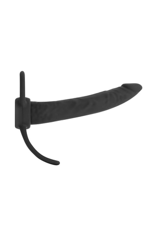 Dildo men only avec penisring - Noir