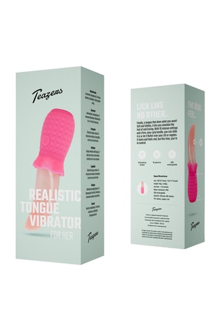 Stimulateur externe langue Teazers - Rose