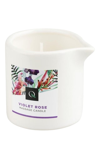 Bougie de massage violet rose Exotique - 60 g