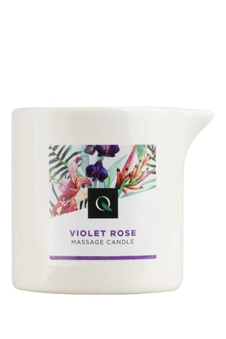 Bougie de massage violet rose Exotique - 60 g