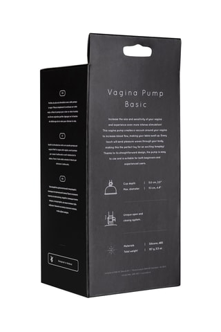 Pompe vaginale basique - Noir